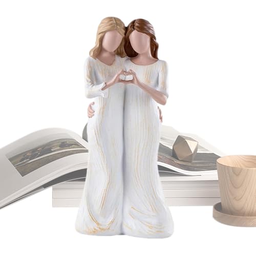TADAYIM Mutter- und Tochter-Figur, Umarmungsfiguren für Mutter und Tochter, ideal für Muttertag, Geburtstag, Erntedankfest, Weihnachten TADAYIM Mutter- und Tochter-Figur, Umarmungsfiguren für Mutter und Tochter, ideal für Muttertag, Geburtstag, Erntedankfest, Weihnachten von TADAYIM