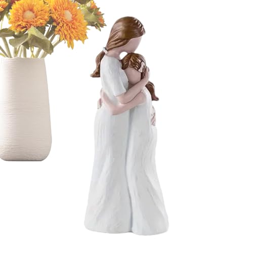 TADAYIM Mutter und Tochter Figur – Mutter umarmt Tochter, Schreibtisch-Ornamente, und Figuren, ideal für Muttertag, Geburtstag, Erntedankfest, Weihnachten TADAYIM Mutter und Tochter Figur – Mutter umarmt Tochter, Schreibtisch-Ornamente, und Figuren, ideal für Muttertag, Geburtstag, Erntedankfest, Weihnachten von TADAYIM