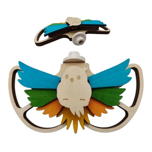 TADAYIM Vogelfutterstation, Holz, drehbares Trainingsspielzeug für Vögel, Kauspielzeug mit Futterlöchern für Nymphensittiche, , Sittiche, Futterhof, Garten, Outdoor, Wild TADAYIM Vogelfutterstation, Holz, drehbares Trainingsspielzeug für Vögel, Kauspielzeug mit Futterlöchern für Nymphensittiche, , Sittiche, Futterhof, Garten, Outdoor, Wild von TADAYIM