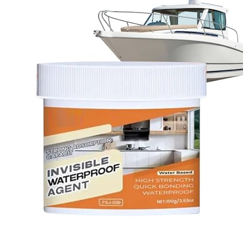 TADAYIM Wasserdichte Imprägnierung | Wasserdichtes Anti-Leck Mittel,100g Klare Fugenreparatur Für Badezimmer Toilette Fliesen Wände Küche Garten von TADAYIM