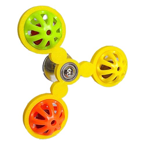 TADAYIM Wellensittich Spielzeug - Drehendes Windspiel Mit Glocke Und Ball - Interaktiv Spielzeug Zur Bewegung Und Gegen Langeweile Für Sittiche Kakadus Haustierbesitzer TADAYIM Wellensittich Spielzeug - Drehendes Windspiel Mit Glocke Und Ball - Interaktiv Spielzeug Zur Bewegung Und Gegen Langeweile Für Sittiche Kakadus Haustierbesitzer von TADAYIM