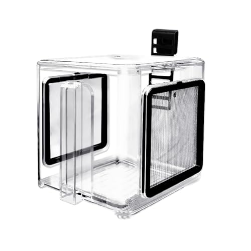 TADAYIM Zuchtbox Für Aquarium, Aufhängbares Aquarium Aufzuchtbecken, Aquariumzubehör Mit Acryl-Trennwand Zur Aufzucht Und Abschirmung Für Süßwasser Guppys von TADAYIM