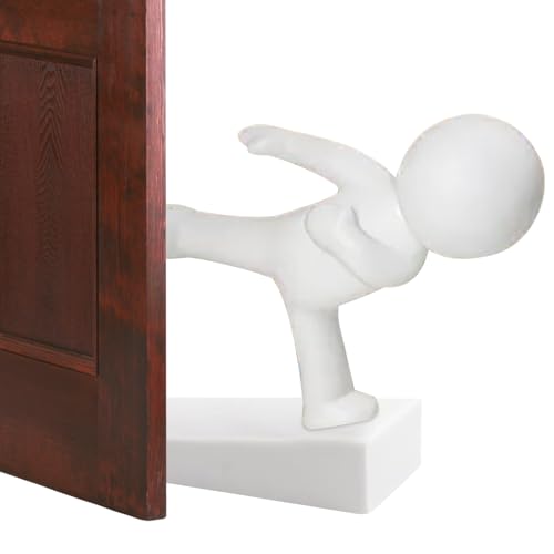 Tadayim niedliche Gummi -Figuren Dekorative Türstop Keil | Türstopper, unterer Stoßstangenschutz für Sicherheitsbar verhindert Wandschäden Schlafzimmer Zimmer Home Office Apartment von TADAYIM