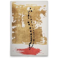 Leinwandbild Abstrakt Gold Schwarz M1-No.50722 - Kunstdruck auf Leinwand in Gold Creme - Wandbild 30 x 45 cm Leinwandbild Abstrakt Gold Schwarz M1-No.50722 - Kunstdruck auf Leinwand in Gold Creme - Wandbild 30 x 45 cm von TADESSI