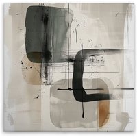 Leinwandbild Abstrakte Kunst Modern M1-No.52146 - Kunstdruck auf Leinwand in Beige Grau - Wandbild 30 x 30 cm Leinwandbild Abstrakte Kunst Modern M1-No.52146 - Kunstdruck auf Leinwand in Beige Grau - Wandbild 30 x 30 cm von TADESSI