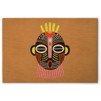 Leinwandbild Ethno Stil M1-No.51311 - Kunstdruck auf Leinwand in Orange Gelb - Wandbild 45 x 30 cm Leinwandbild Ethno Stil M1-No.51311 - Kunstdruck auf Leinwand in Orange Gelb - Wandbild 45 x 30 cm von TADESSI