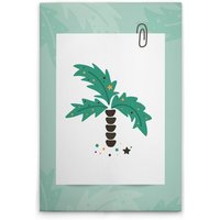 Leinwandbild Kinderzimmer Palme M1-No.51371 - Kunstdruck auf Leinwand in Grün Weiß - Wandbild 30 x 45 cm Leinwandbild Kinderzimmer Palme M1-No.51371 - Kunstdruck auf Leinwand in Grün Weiß - Wandbild 30 x 45 cm von TADESSI