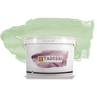 TADESSI Color Vista Wandfarbe Pastellgrün - Pistazie - Sage Green - Matte Dispersionsfarbe - Innenfarbe für Wand und Decke von TADESSI