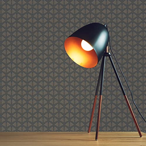 TADESSI Tapete Art Deco M1-No.652 Vliestapete Grau Gold Designtapete Geometrisch für Wohnzimmer Schlafzimmer Küche TADESSI Tapete Art Deco M1-No.652 Vliestapete Grau Gold Designtapete Geometrisch für Wohnzimmer Schlafzimmer Küche von TADESSI