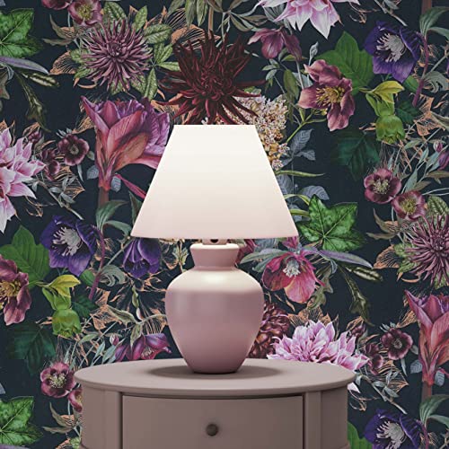 TADESSI Tapete Dschungel Camilla M1-No.777 Vliestapete Grün Schwarz Blumenoptik Floral für Wohnzimmer Schlafzimmer Küche TADESSI Tapete Dschungel Camilla M1-No.777 Vliestapete Grün Schwarz Blumenoptik Floral für Wohnzimmer Schlafzimmer Küche von TADESSI