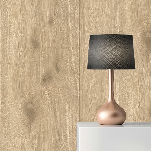 TADESSI Tapete Holz Mateo M1-No.24 Vliestapete Braun Beige Tapete in Holzoptik für Wohnzimmer Schlafzimmer Küche von TADESSI