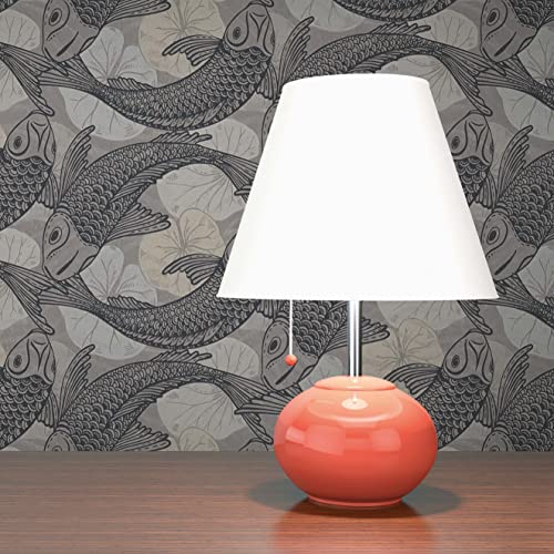TADESSI Tapete Tiere Guiseppina M1-No.1593 Vliestapete Schwarz Weiß Fische für Wohnzimmer Schlafzimmer Küche TADESSI Tapete Tiere Guiseppina M1-No.1593 Vliestapete Schwarz Weiß Fische für Wohnzimmer Schlafzimmer Küche von TADESSI