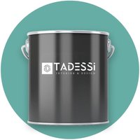 TADESSI Wall Select Wandfarbe Blau - Türkisgrün - abwaschbare Innenfarbe matt - Dispersionsfarbe - Geruchsarm und Lösemittelfrei TADESSI Wall Select Wandfarbe Blau - Türkisgrün - abwaschbare Innenfarbe matt - Dispersionsfarbe - Geruchsarm und Lösemittelfrei von TADESSI
