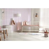 Tadessi - Tapete Kinderzimmer M1-No.138 Vliestapete Rosa Silber Streifentapete Jungenzimmer Mädchenzimmer Tadessi - Tapete Kinderzimmer M1-No.138 Vliestapete Rosa Silber Streifentapete Jungenzimmer Mädchenzimmer von TADESSI