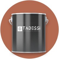 TADESSI Wall Select Wandfarbe Rot - Aprikose - abwaschbare Innenfarbe matt - Dispersionsfarbe - Geruchsarm und Lösemittelfrei von TADESSI