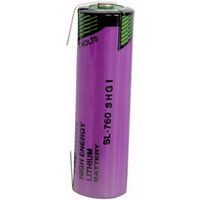 Batteries sl 760 t Spezial-Batterie Mignon (aa) U-Lötfahne Lithium 3.6 v 2200 mAh 1 St. - Tadiran von TADIRAN