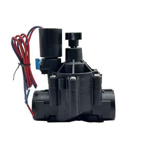 1/2 Zoll 3/4 Zoll 1 Zoll normalerweise geschlossenes Magnetventil mit Durchflusseinstellung 220 V 12 V 24 V for die Bewässerung von Bauernhofgärten und Landschaften(12vdc) von TADZKKIWM