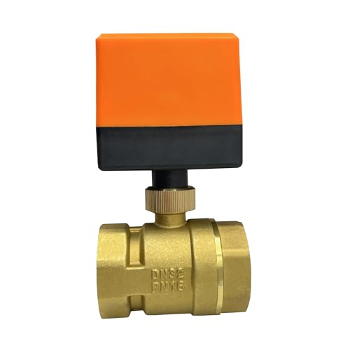 1-1/4" Zweiwege-motorisiertes elektrisches Messingkugelventil des Kugelhahn-220V 12V 24V(DC24-CR02) von TADZKKIWM