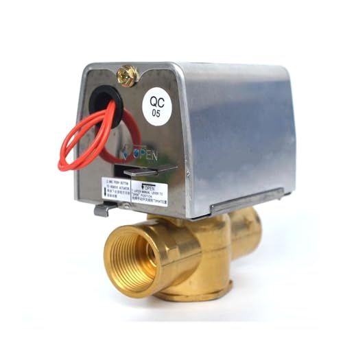 AC220V DN20 DN25 Zweiwege-Elektroventil Messingventil for zentrale Klimaanlage(DN25) von TADZKKIWM