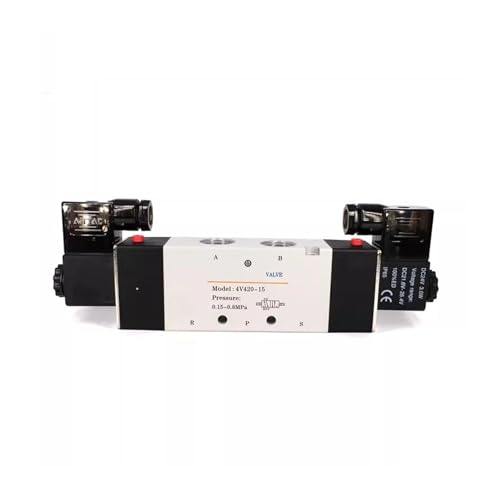 Pneumatisches Magnetventil der Serie 4V400 4V410-15 4V41015B 4V41015A 4V420-15 4V42015B 4V43C-15 4V43015B 4V430C15(4V430C15 AC220V) von TADZKKIWM