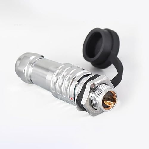 SF12-2 Pin Stecker + Buchse Wasserdicht Back Mount Industrie Metall Luftfahrt Rund Quick Push-Pull von TADZKKIWM