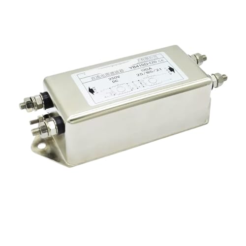 TADZKKIWM 12V 24V 36V 220VDC Doppelabschnitt DC-Netzfilter YB410D-1A 3A 5A 6A 10A(YB410D-120A) von TADZKKIWM