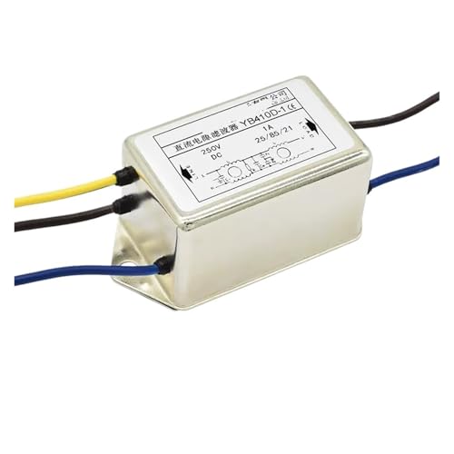 TADZKKIWM 12V 24V 36V 220VDC Doppelabschnitt DC-Netzfilter YB410D-1A 3A 5A 6A 10A(YB410D-1A) von TADZKKIWM