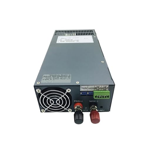 TADZKKIWM 1500W AC-DC Switching Power Supply Voltage and Current Adjustable 12V 24V 36V 48V 70V 80V 90V 220V 350V with Displayer(No Display,220V-0-72V 0-20.8A) von TADZKKIWM