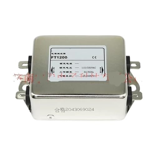 TADZKKIWM FT1200-6 Anti-Interferenz-220-V-Netzfilter Einphasen-Wechselstrom-Sekundärfilter von TADZKKIWM