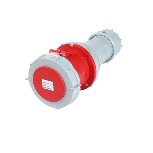 TADZKKIWM IP67 Industriestecker und -buchse Dreiphasig 3-adrig 4P5 Loch 63A/125A Wasserdicht Nicht explosionsgeschützt(4p125a Ip67 Connector Gp 1450) von TADZKKIWM
