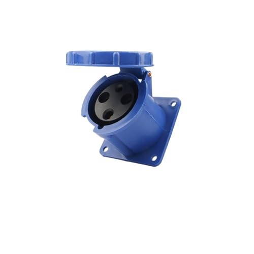 TADZKKIWM IP67 Wasserdichter Hochleistungs-Industriestecker 63A/125A Luftfahrtbuchse Nicht explosionsgeschützter Stecker 3-adrig 4-adrig 5-adrig(Three core 63A Concealed Socket) von TADZKKIWM