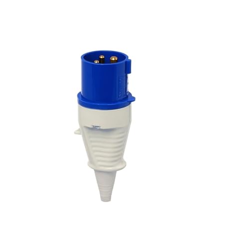 TADZKKIWM Industriestecker 210306 Wasserdichter Stecker staubdichter Stecker 16A 3P von TADZKKIWM