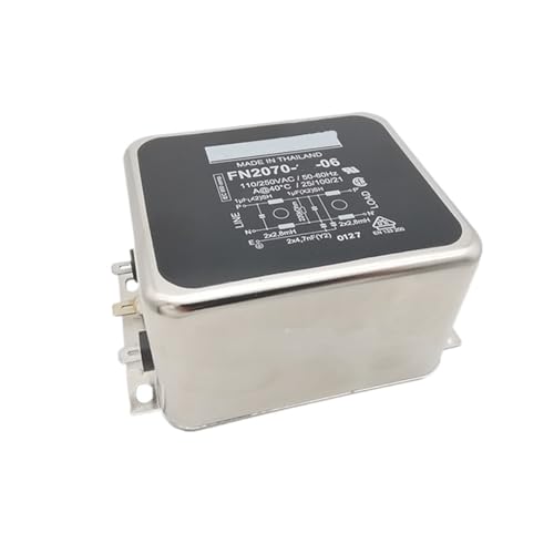 TADZKKIWM Netzfilter FN2070-16-06 6A 16A 36A Elektromagnetische Entstörung(FN2070-10-06 10A) von TADZKKIWM
