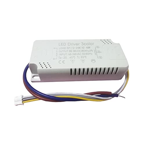 TADZKKIWM Ultradünne Deckenleuchte LED Nicht isoliert Zweifarbig Konstantstrom-Laufwerk Netzteil 20-40Wx2 Deckenleuchte Wohnzimmerlampe Treiber TADZKKIWM Ultradünne Deckenleuchte LED Nicht isoliert Zweifarbig Konstantstrom-Laufwerk Netzteil 20-40Wx2 Deckenleuchte Wohnzimmerlampe Treiber von TADZKKIWM