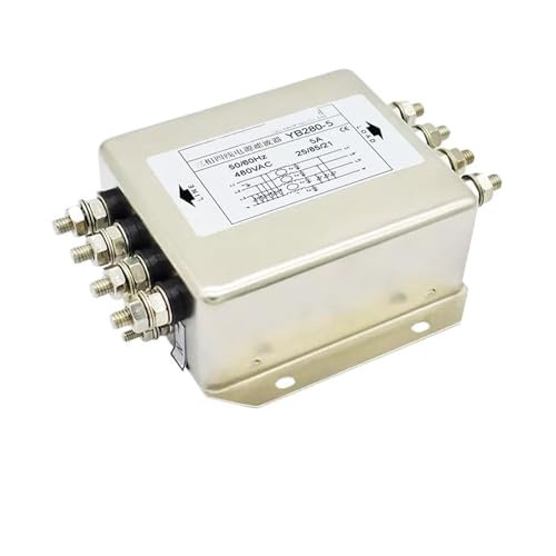 TADZKKIWM YB280 Einzelabschnitt Dreiphasen-Vierleiter-Leistungsfilter 380 V Servo-Frequenzumwandlungsantrieb Anti-Interferenz(YB280-5A) von TADZKKIWM