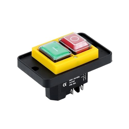 TADZKKIWM YCZ4-D Elektromagnetischer Schalter Starter Druckknopf Werkzeugmaschinenausrüstung IP54 wasserdichte Sicherheitssteuerung Ersetzen von TADZKKIWM