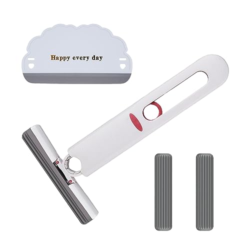 1 Stück Desktop-Mini-Mopp Mit 2 Stück Ersatz-Moppköpfen, 1 Stück Rakel, Glasreinigungsmopp, Wring-Trocken-Mopp, Geeignet Für Fenster, Boden, Wand, Tischplatte 1 Stück Desktop-Mini-Mopp Mit 2 Stück Ersatz-Moppköpfen, 1 Stück Rakel, Glasreinigungsmopp, Wring-Trocken-Mopp, Geeignet Für Fenster, Boden, Wand, Tischplatte von TAFACE