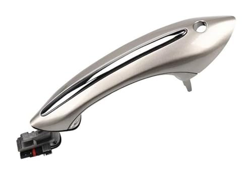 TAFASVCVMK Außentürgriff Auto Für B&MW Für 5 6 7 Serie F10 F07 F02 525 528 530 535 730 Schwarz Braun Weiß Außentürgriff Außen 51217231931 Autogriffe(Brown Front Left) von TAFASVCVMK