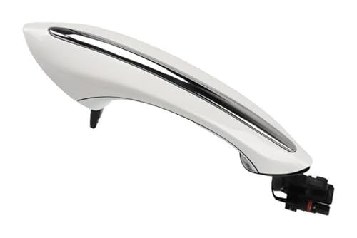 TAFASVCVMK Außentürgriff Auto Für B&MW Für 5 6 7 Serie F10 F07 F02 525 528 530 535 730 Schwarz Braun Weiß Außentürgriff Außen 51217231931 Autogriffe(White Rear Right) von TAFASVCVMK