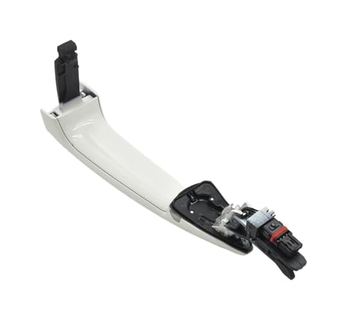 TAFASVCVMK Außentürgriff Auto Für B&MW Für X5 F15 Türgriff Hinten Links Mit Komfort Eintrag Oem 51217433843 Seite Auto Außen(Weiß) von TAFASVCVMK