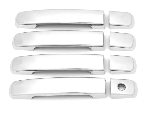 TAFASVCVMK Außentürgriff Auto Für Dualis J10 2007-2014 Einloch-Türgriffabdeckung Dekoratives Anti-Kratz-Schutzzubehör(Electroplating) von TAFASVCVMK