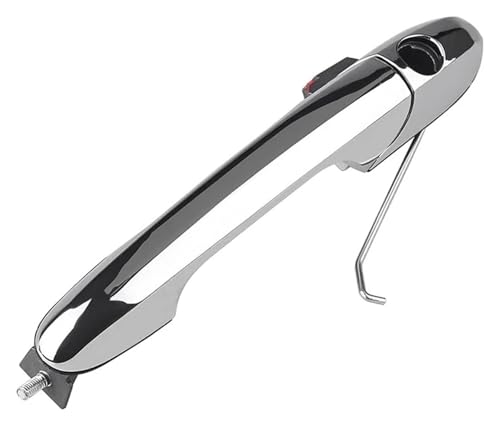 TAFASVCVMK Außentürgriff Auto Für Fiat 500 2012 2013 2014 2015 2016 2017 2018 2019 Auto Außentürgriff 68069943AC Außerhalb Chrom Links Fahrerseite Zubehör von TAFASVCVMK