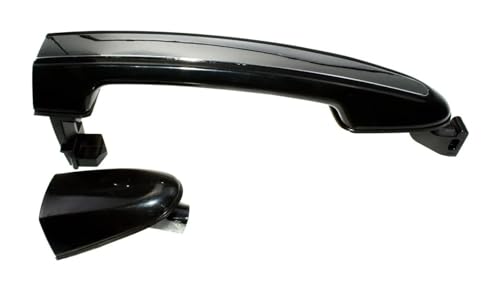 TAFASVCVMK Außentürgriff Auto Für Hyundai Für Santa Fe 2007 2008 2009 2010 2011 2012 Chrom Schwarz Äußere Tür Griff 826512B000 826612B000 836512B000 Seite Auto Außen(Front Right) von TAFASVCVMK