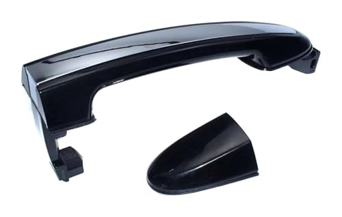 TAFASVCVMK Außentürgriff Auto Für Hyundai Für Santa Fe 2007 2008 2009 2010 2011 2012 Chrom Schwarz Äußere Tür Griff 826512B000 826612B000 836512B000 Seite Auto Außen(Rear Right) von TAFASVCVMK