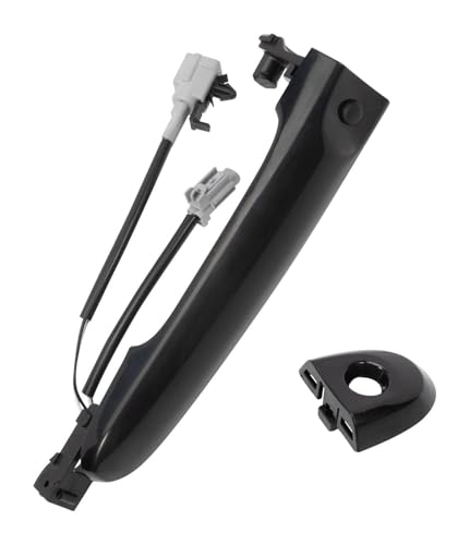 TAFASVCVMK Außentürgriff Auto Für N&issan Für Juke F15 2010-2018 2019 2022 Türgriff Vorne Links Fahrerseite Außen Kompatibel Schwarz 80644-1FA5A 80644-3WC2A 80640-3WC2A von TAFASVCVMK