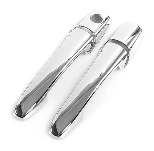 TAFASVCVMK Außentürgriff Auto Für Ranger 2009-2011 Einloch-Türgriffverkleidung Anti-Kratz-Schutzfolie Schüssel-Upgrade-Schutz Kompatibel Mit(2 Doors Electroplated) von TAFASVCVMK