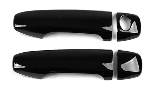 TAFASVCVMK Außentürgriff Auto Für Subaru Für Outback 2014-2021 Einloch-Türgriffschalenkörper Anti-Kratz-Modifikationszubehörschutz Kompatibel Mit(2 Doors Bright Black) von TAFASVCVMK