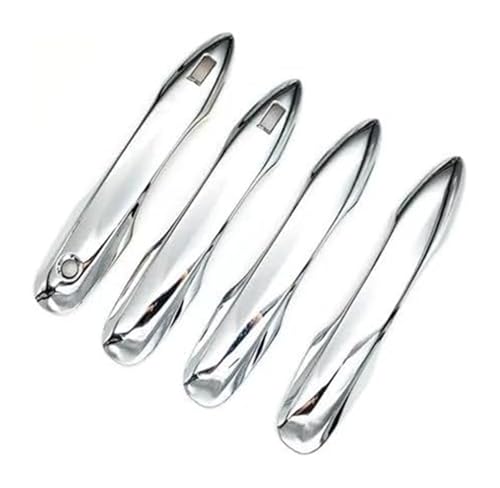 TAFASVCVMK Außentürgriff Auto Für T&oyota Für Camry 9TH Neunte 2024 Auto Außentürgriffe Zubehör Griffabdeckung Schutzkappe(Electroplated Silver) von TAFASVCVMK
