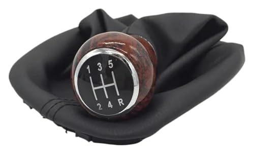 TAFASVCVMK Für VW Für Passat B5 B5.5 FL 3B 3B2 3B5 2000-2005 Schaltknauf Gamasche Kofferraumabdeckung Kragengehäuse Schaltknaufkopf Schaltknauf-Adapter(Model B 5 Speed,Corium) von TAFASVCVMK