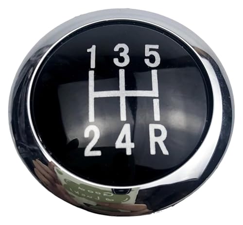 TAFASVCVMK Für Vauxhall Für Corsa D 2006-2014 Auto-Styling 5 6 Gang Auto Schaltknauf Hebel Stick Gaitor Boot Cover Schaltknauf-Adapter(12345r Cap) von TAFASVCVMK